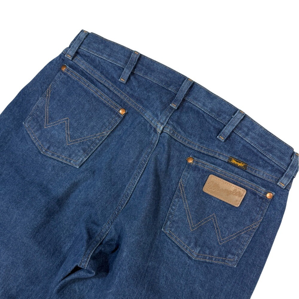 Wrangler Cowboy Cut Original Fit Men's 36x34 13MWZ Western Blue Denim Jeans